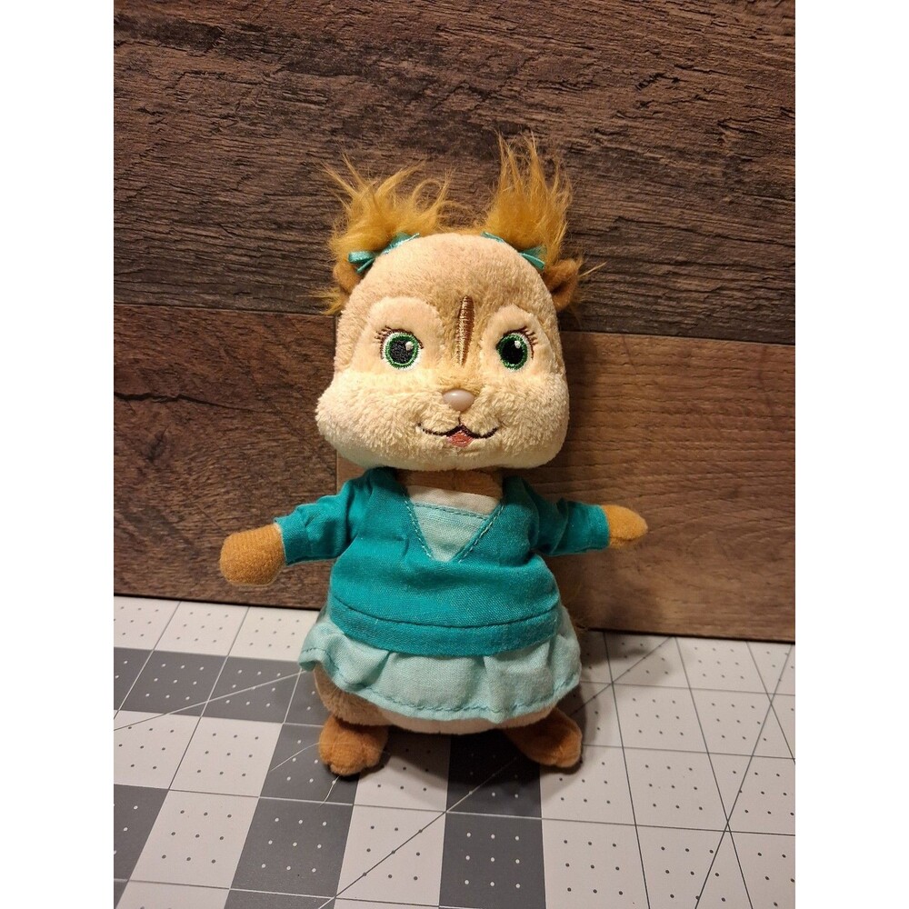 Ty Beanie Alvin and the Chipmunks Eleanor Plush Stuffed Toy